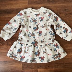 H&M | Woodland Sweatshirt Dress